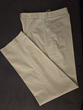 Jones New York Stretchy Khaki Dress Pants - Straight Leg